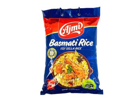 AJMI BASMATI RICE SELLA 5 KG