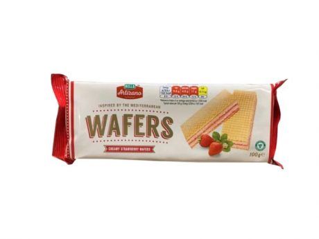 ARTIZANA WAFERS STRWBERRY